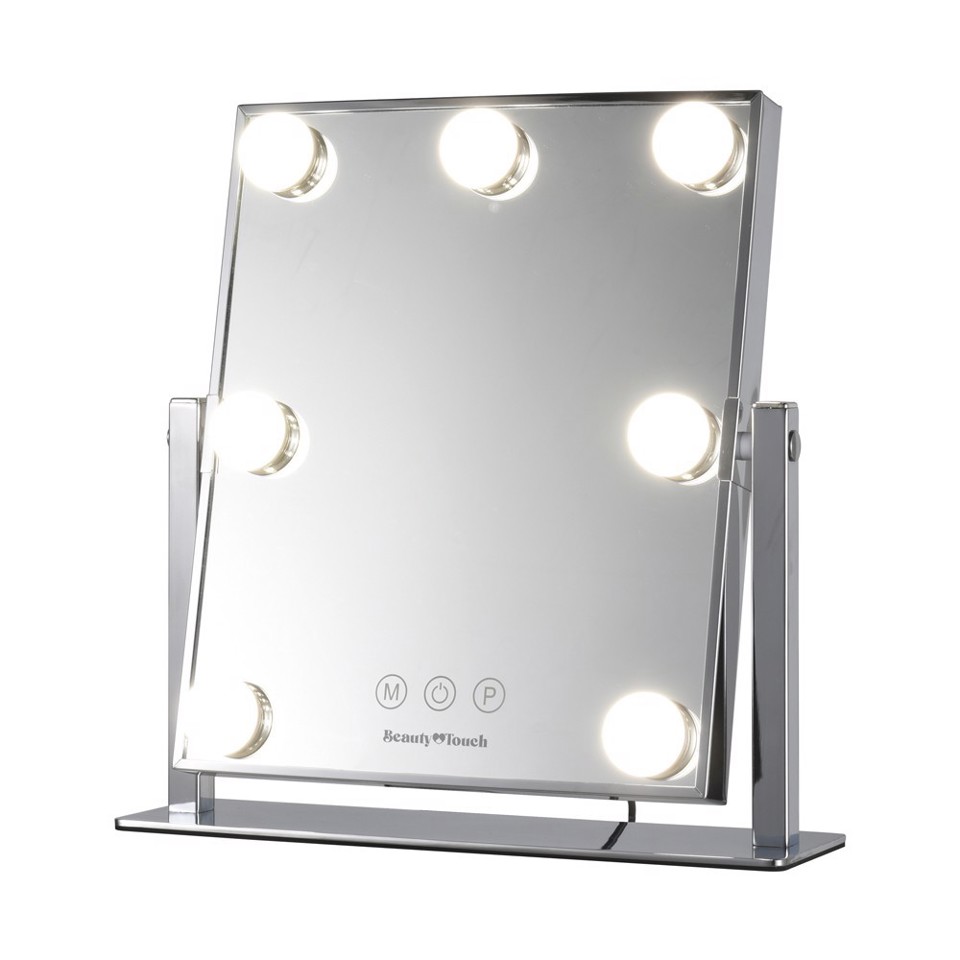 Beauty Touch XDGF2013 specchietto per trucco Libera installazione Rettangolare Cromo