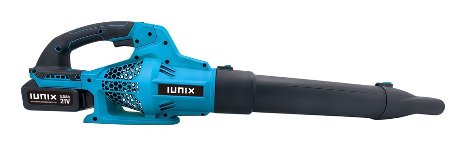IUNIX XDVV05B spazza foglie 400 W 21 V Ioni di Litio