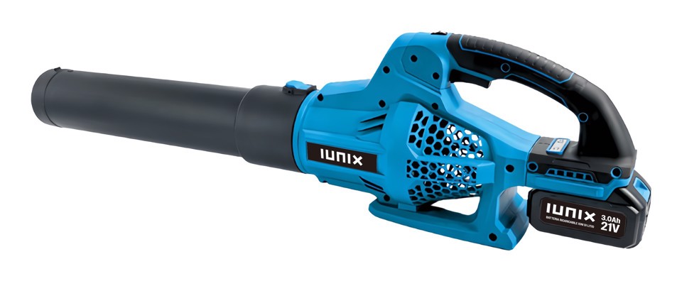 IUNIX XDVV05B spazza foglie 400 W 21 V Ioni di Litio