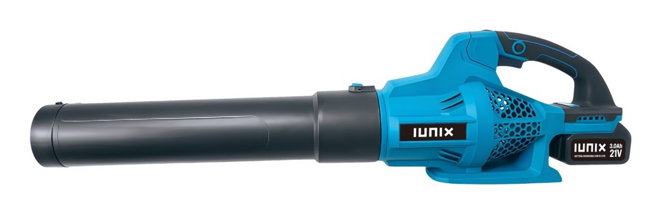 IUNIX XDVV05B spazza foglie 400 W 21 V Ioni di Litio