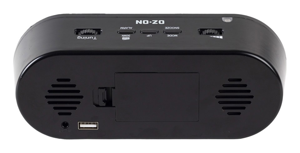 OZON Scientific XDET5739 sveglia Sveglia digitale Nero