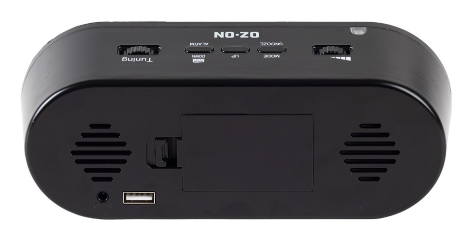 OZON Scientific XDET5739 sveglia Sveglia digitale Nero