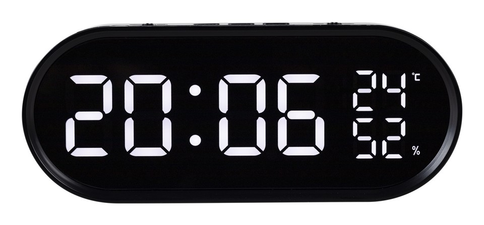 OZON Scientific XDET5739 sveglia Sveglia digitale Nero