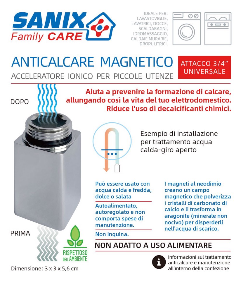 Sanix Family Care Anticalcare Magnetico