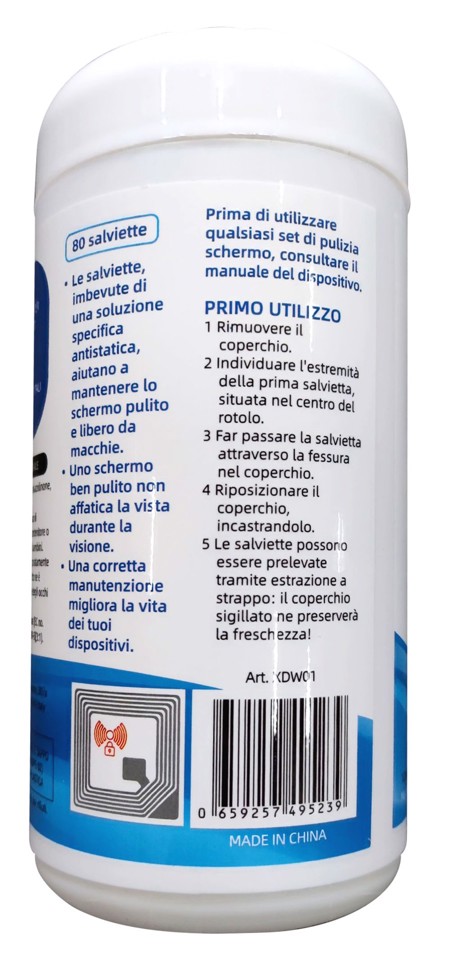 Sanix Family Care Salviette Umidificate Per Pulizia Monitor - Sanix
