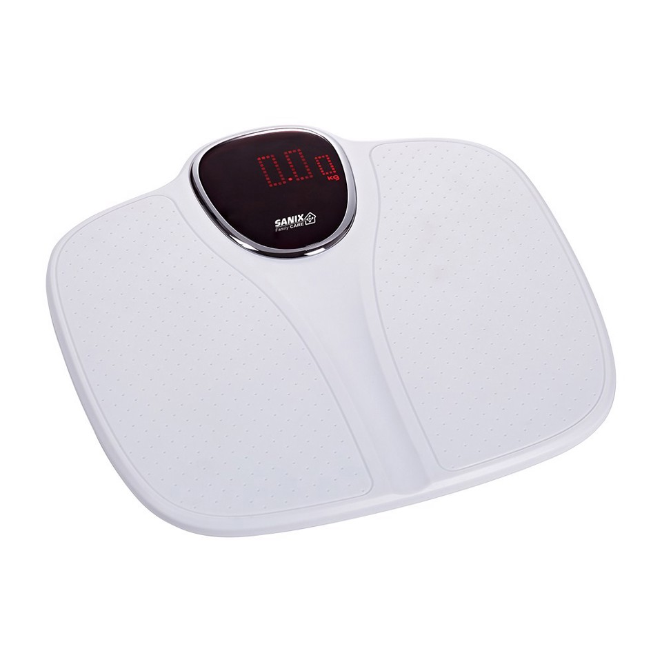 Sanix Family Care XDCAM7010P bilance pesapersone Quadrato Bianco Bilancia pesapersone elettronica Sanix Family Care XDCAM7010P bilance pesapersone Quadrato Bianco Bilancia pesapersone elettronica