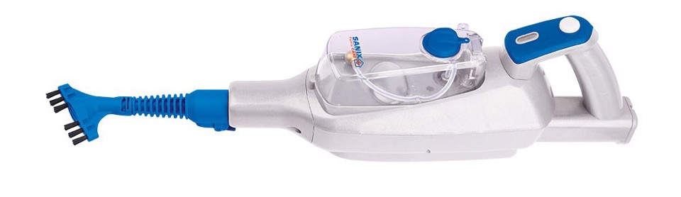 Sanix Family Care XDZK55 Pulitore a vapore Pulitore a vapore verticale 0,32 L 1500 W Blu, Bianco