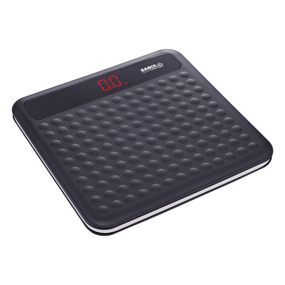 Sanix Family Care XDCAM7055P bilance pesapersone Quadrato Nero Bilancia pesapersone elettronica