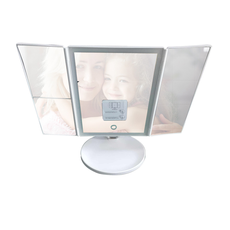 TouchBeauty TB-1971 specchietto per trucco Libera installazione Rettangolare Bianco