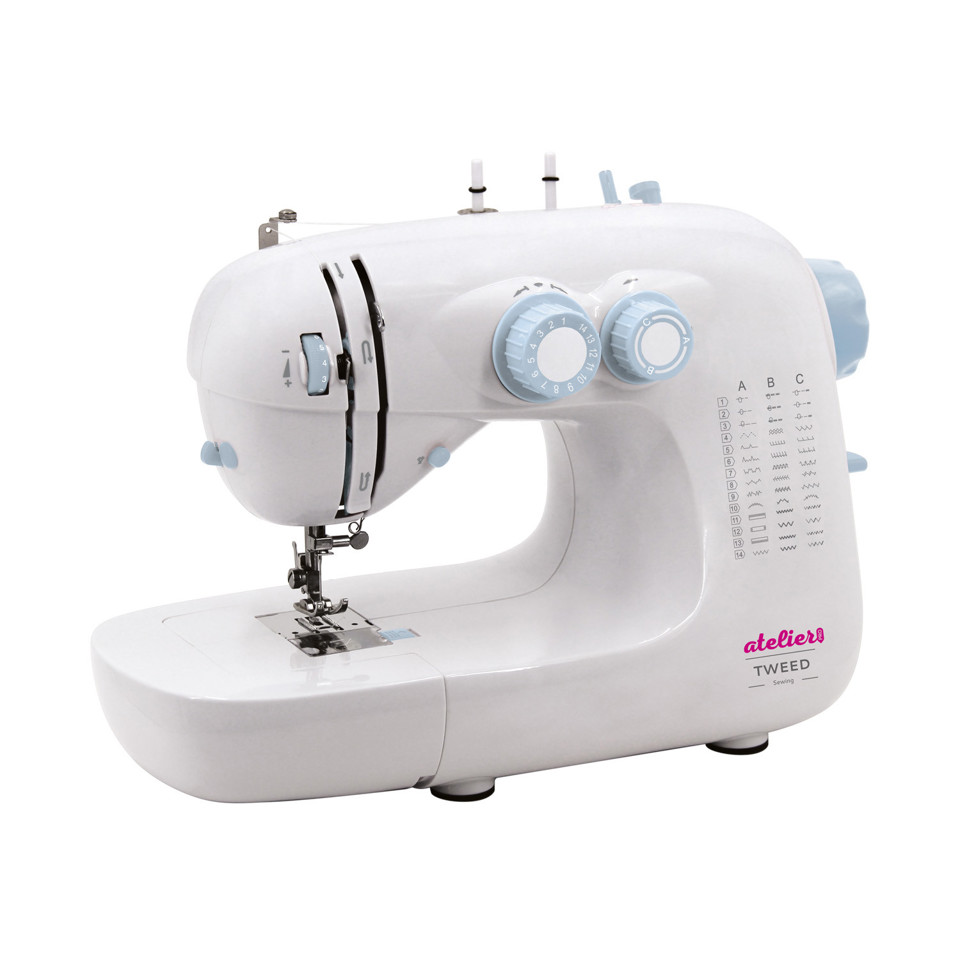 TWEED Atelier Macchina da cucire automatica 42 operazioni braccio libero XDSM707