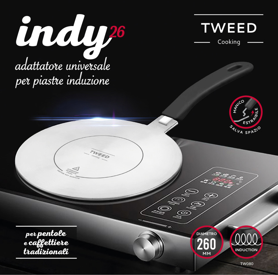 TWEED INDY Adattatore induzione 1 pz
