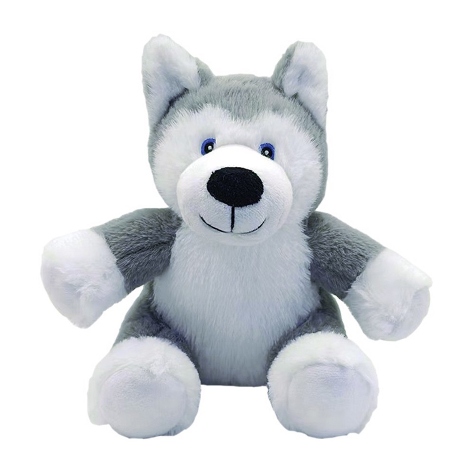 TWEED PUPPY Morbido pupazzo riscaldabile nel microonde e refrigerabile nel freezer