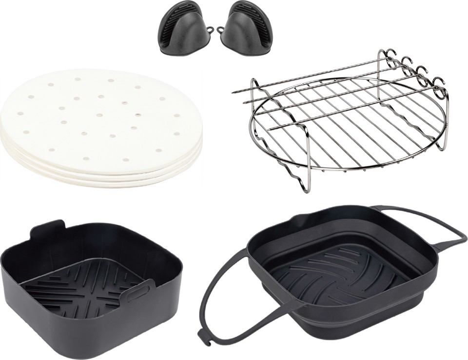 TWEED Set accessori per friggitrice ad aria