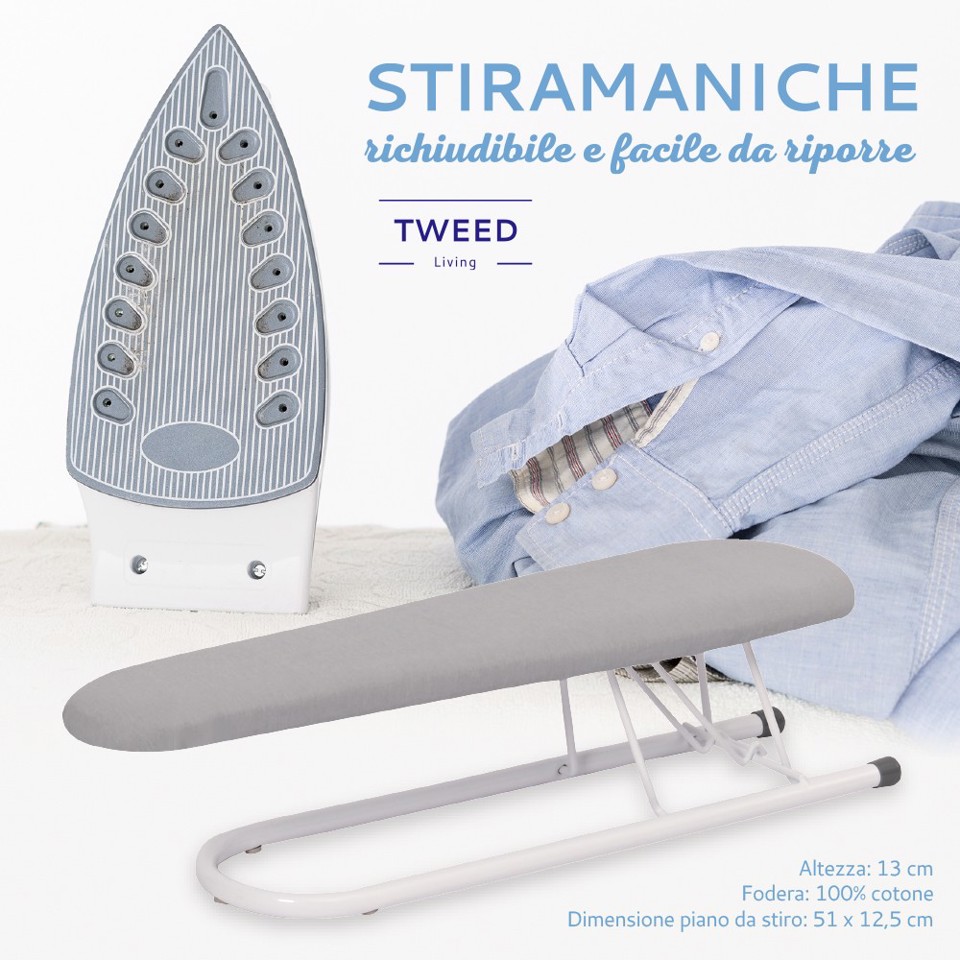 TWEED Stiramaniche Richiudibile