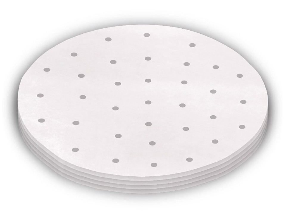 TWEED 200 Fogli pretagliati e perforati per friggitrice ad aria, forno, vaporiera TW085