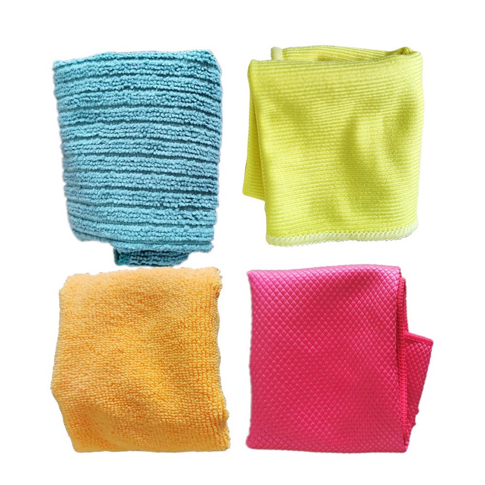 TWEED TW090 Panno per la Pulizia Poliammide, Poliestere Colori assortiti 4 pz
