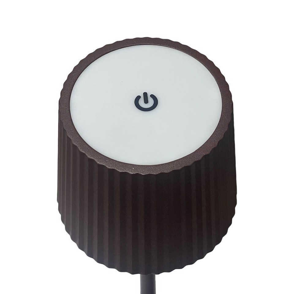 TWEED TW109COR lampada da tavolo LED Marrone