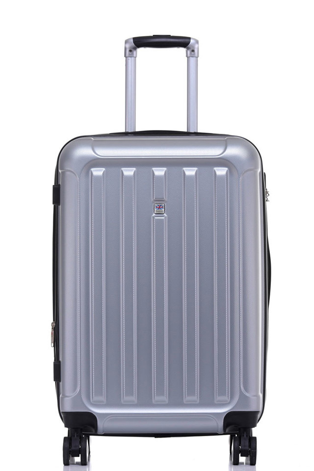 TWEED TWGBR01SIL Trolley Small Abs Con Tsa Lock Silver 37X23X57 Cm