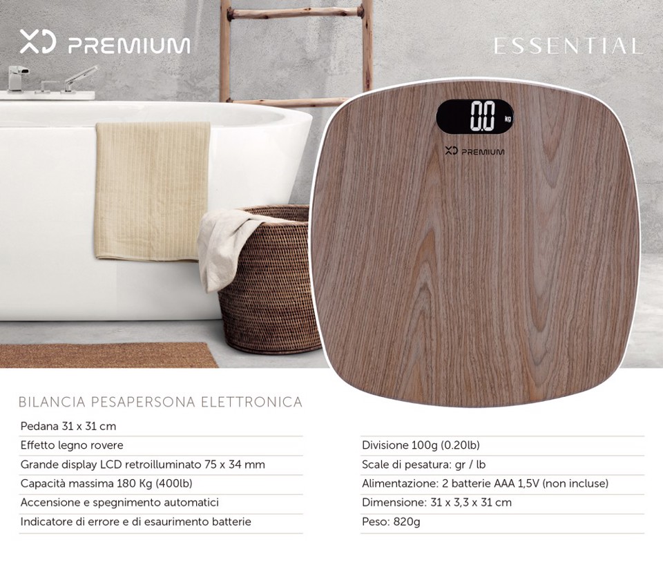 XD Enjoy Bilancia Pesapersone Elettronica - Premium