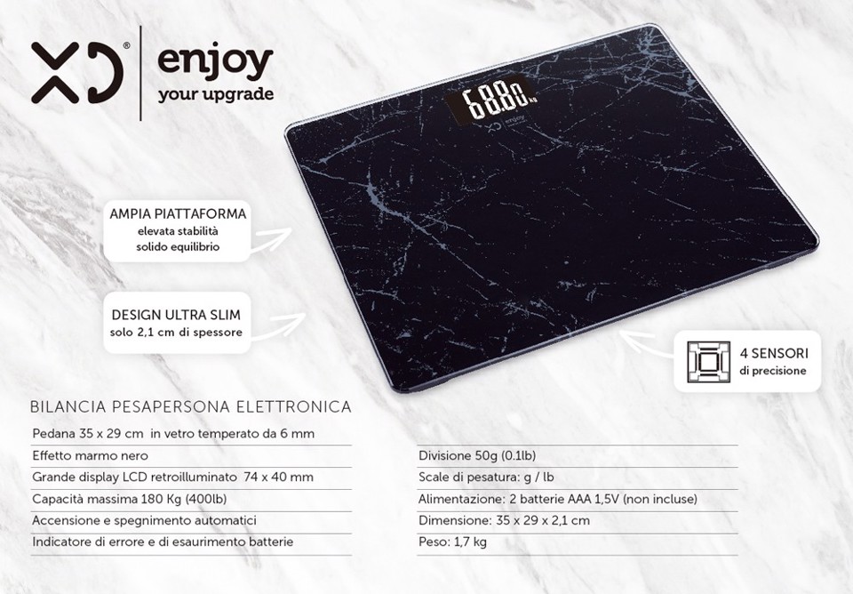 XD Enjoy Bilancia Pesapersone Elettronica