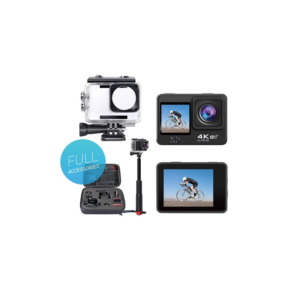 XD Enjoy Dual Action Camera + Kit Bag