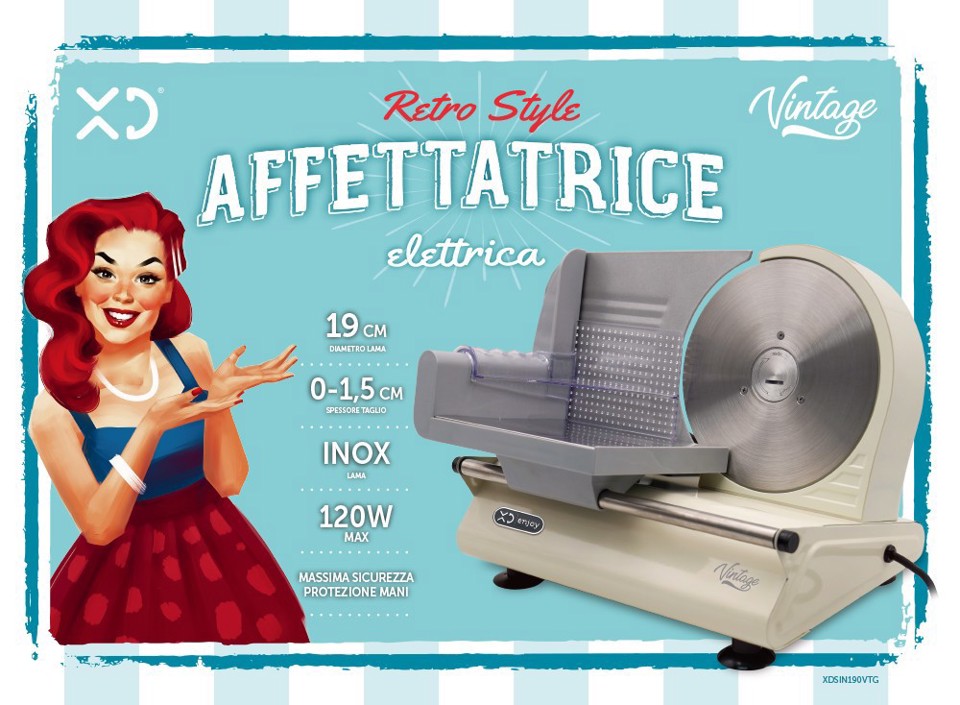XD Vintage Affettatrice Elettrica Vintage