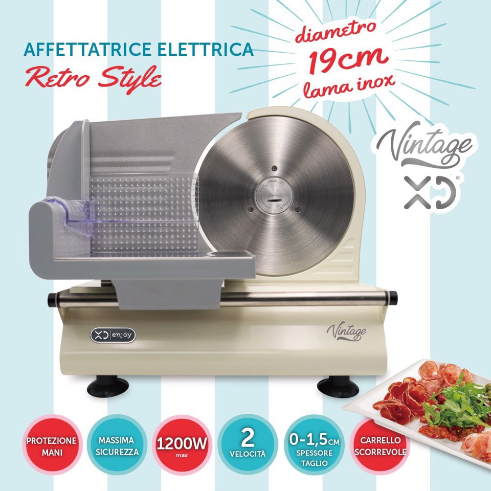 XD Vintage Affettatrice Elettrica Vintage
