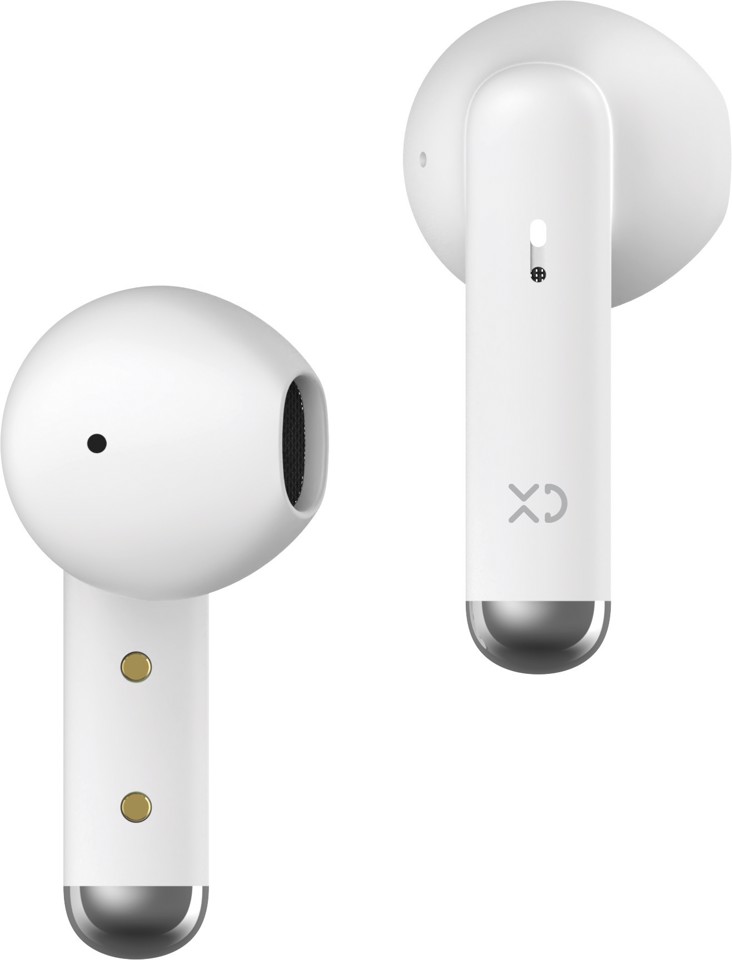 XD Enjoy Combo Dual Mini Earbuds - Kit 2 Pz Black & White