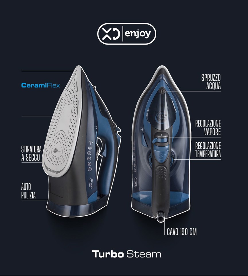 XD Enjoy Ferro da Stiro 2400W