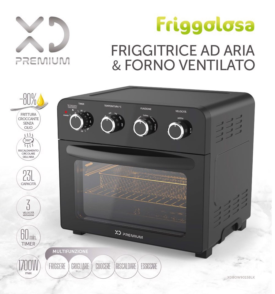 XD Enjoy FRIGGITRICE AD ARIA & FORNO VENTILATO
