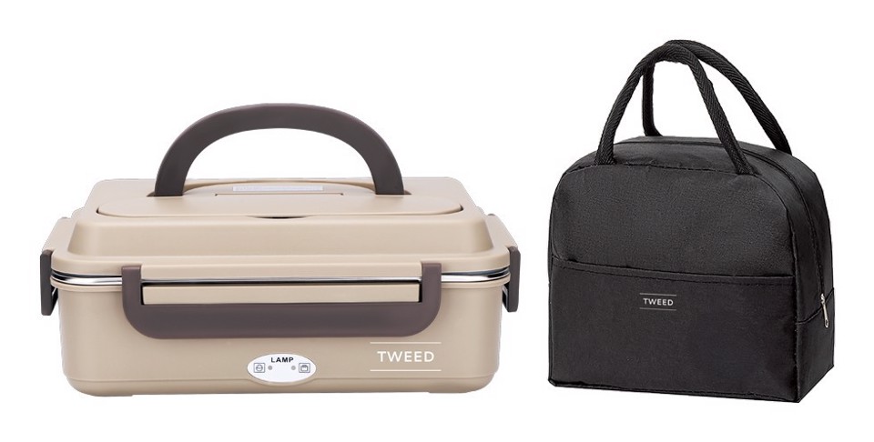XD Enjoy LUNCH BOX scaldavivande elettrico portatile con borsa e posate