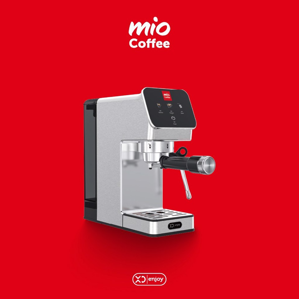 XD Enjoy Macchina per Caffè a Cialde Espresso e Cappuccino 1350W