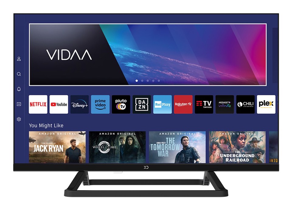 XD Enjoy XD24VH1ESAT TV 61 cm (24") HD Smart TV Wi-Fi Nero 200 cd/m² XD Enjoy XD24VH1ESAT TV 61 cm (24") HD Smart TV Wi-Fi Nero 200 cd/m²