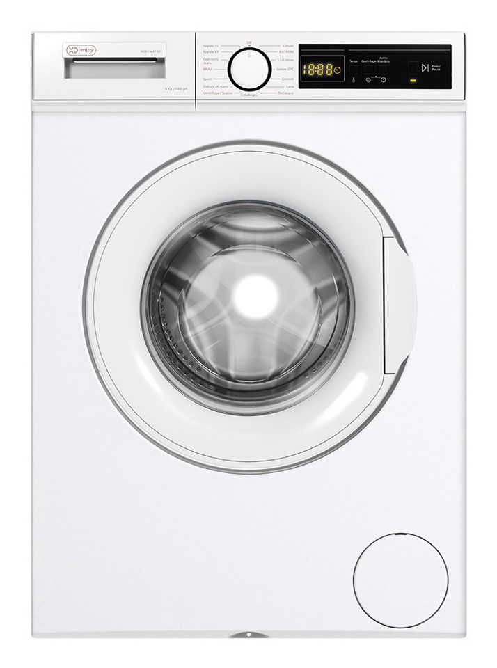 XD Enjoy XD61044T1D lavatrice Caricamento frontale 6 kg 1000 Giri/min Bianco