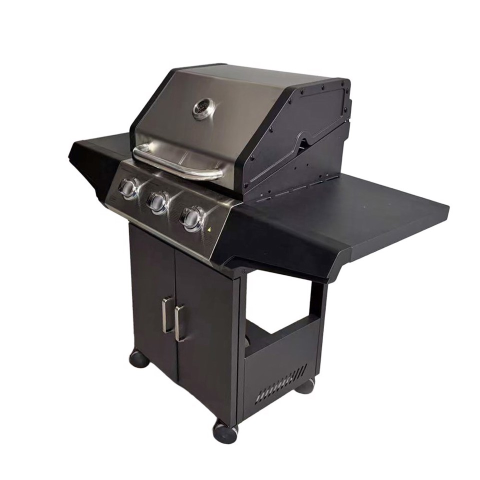XD Enjoy XDBBQ255 barbecue per l'aperto e bistecchiera Carrello propano/butano Nero, Grigio 9450 W