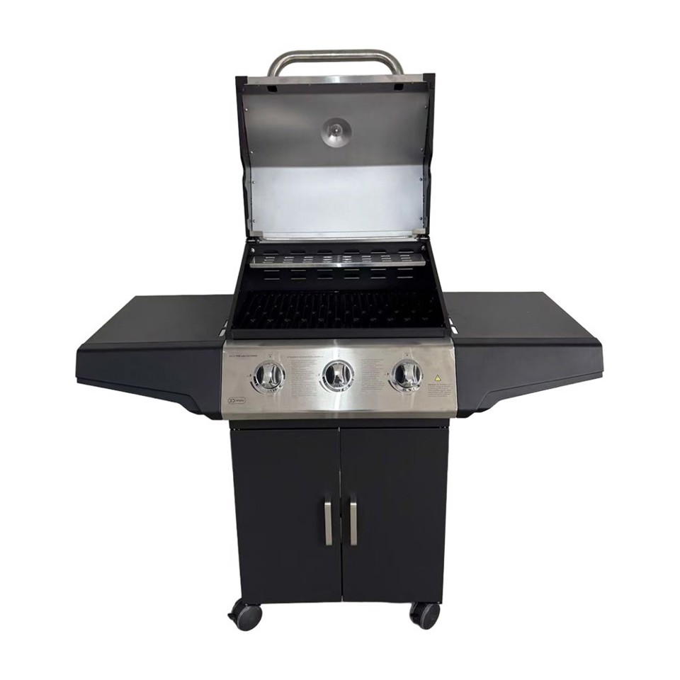 XD Enjoy XDBBQ255 barbecue per l'aperto e bistecchiera Carrello propano/butano Nero, Grigio 9450 W