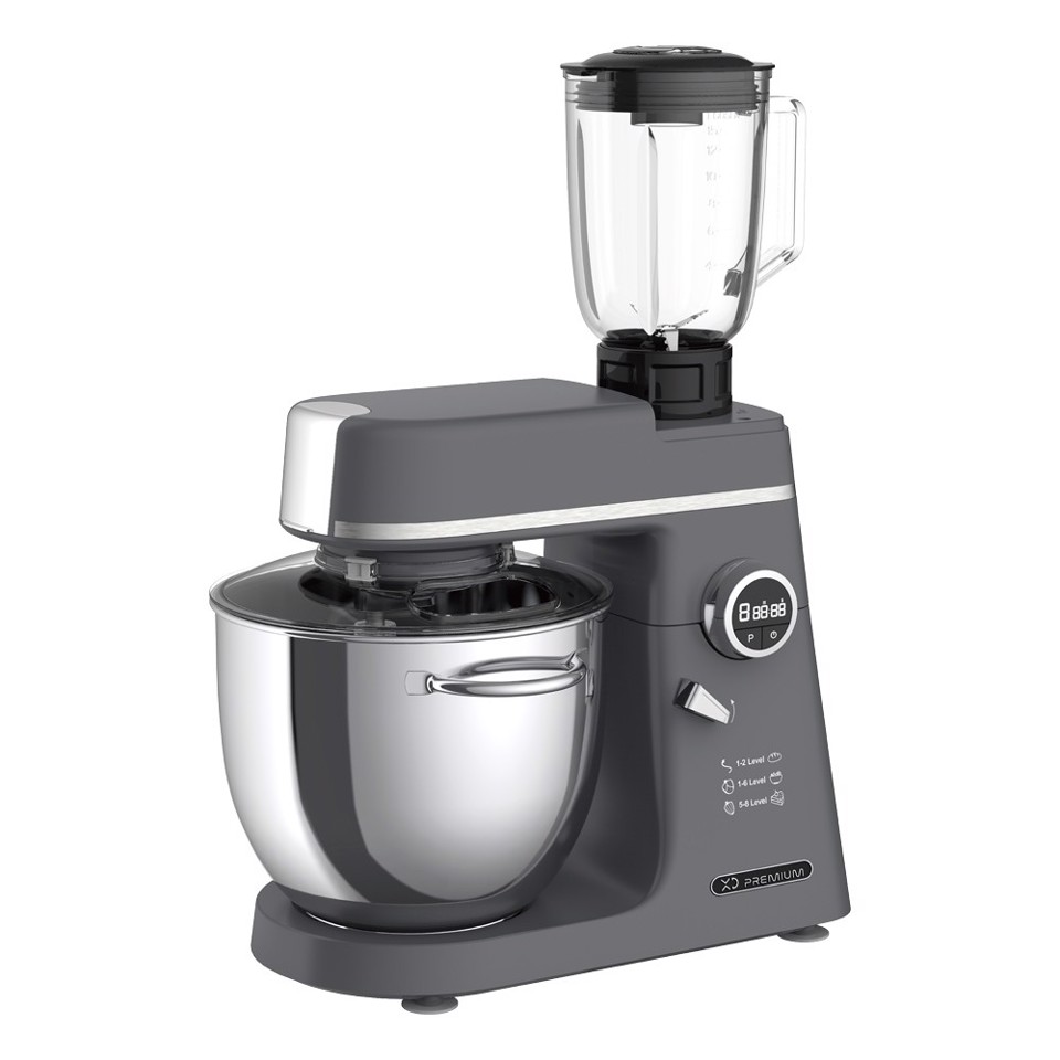 XD Premium XDBOW666GRY robot da cucina 2000 W 7 L Grigio
