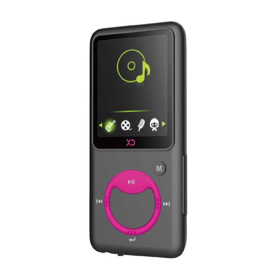 XD Enjoy XDBTR312PNK lettore e registratore MP3/MP4 Lettore MP4 0 GB Grigio, Rosa