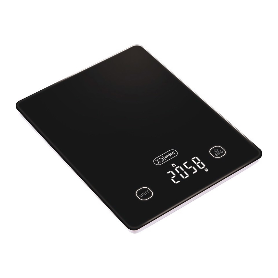 XD Enjoy XDCAM9140K bilancia da cucina Nero Superficie piana Rettangolo Bilancia da cucina elettronica