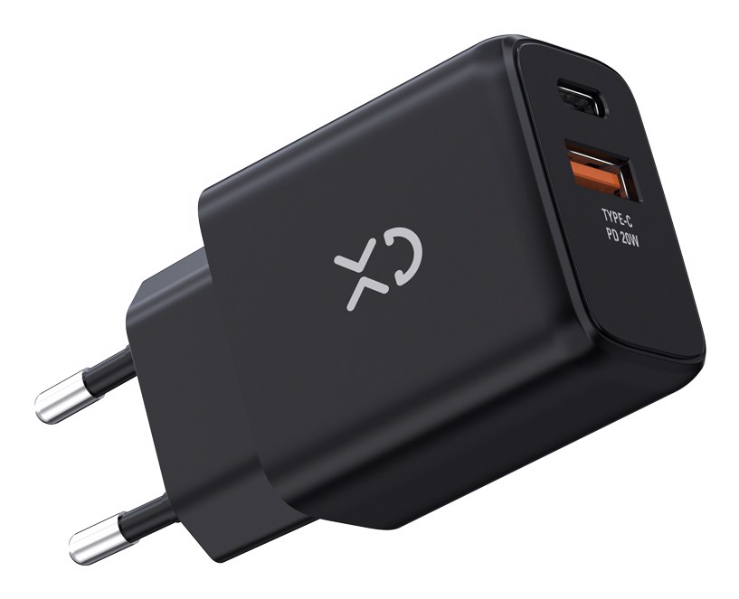 XD Enjoy XDCE20W Caricabatterie per dispositivi mobili Smartphone Nero AC Interno XD Enjoy XDCE20W Caricabatterie per dispositivi mobili Smartphone Nero AC Interno