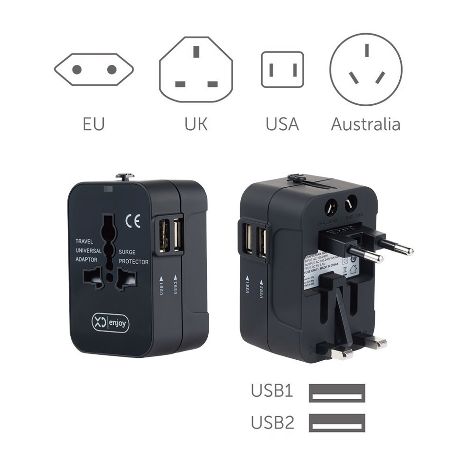XD Enjoy XDCE99TRKIT batteria portatile 3500 mAh Nero