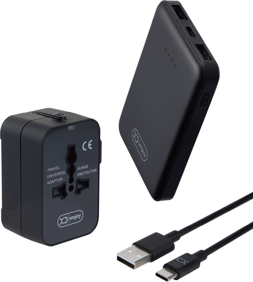 XD Enjoy XDCE99TRKIT batteria portatile 3500 mAh Nero