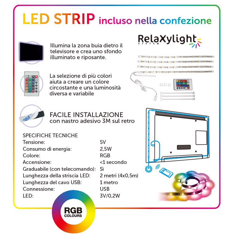 XD Enjoy XDCIM4433XLED Supporto TV a parete 139,7 cm (55") Nero