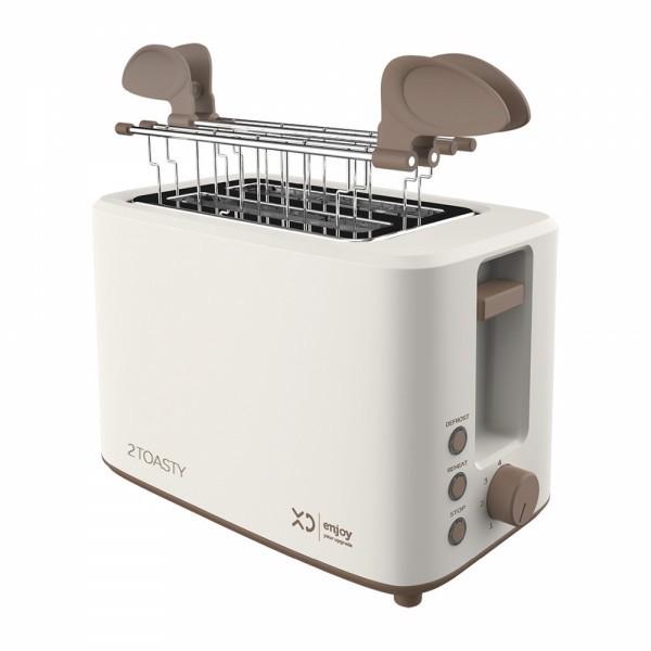 XD Enjoy XDCT868 tostapane 7 2 fetta/e 700 W Marrone, Crema XD Enjoy XDCT868 tostapane 7 2 fetta/e 700 W Marrone, Crema