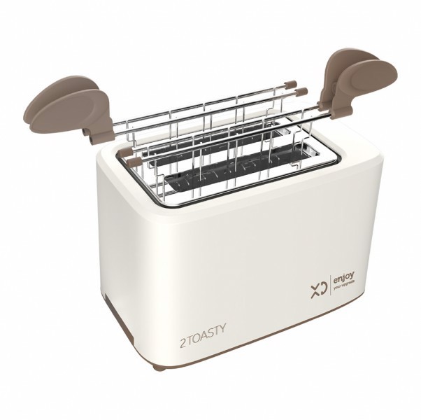 XD Enjoy XDCT868 tostapane 7 2 fetta/e 700 W Marrone, Crema