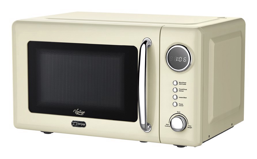 XD Vintage XDDWUX22CR forno a microonde Crema Microonde con grill Superficie piana 20 L 700 W