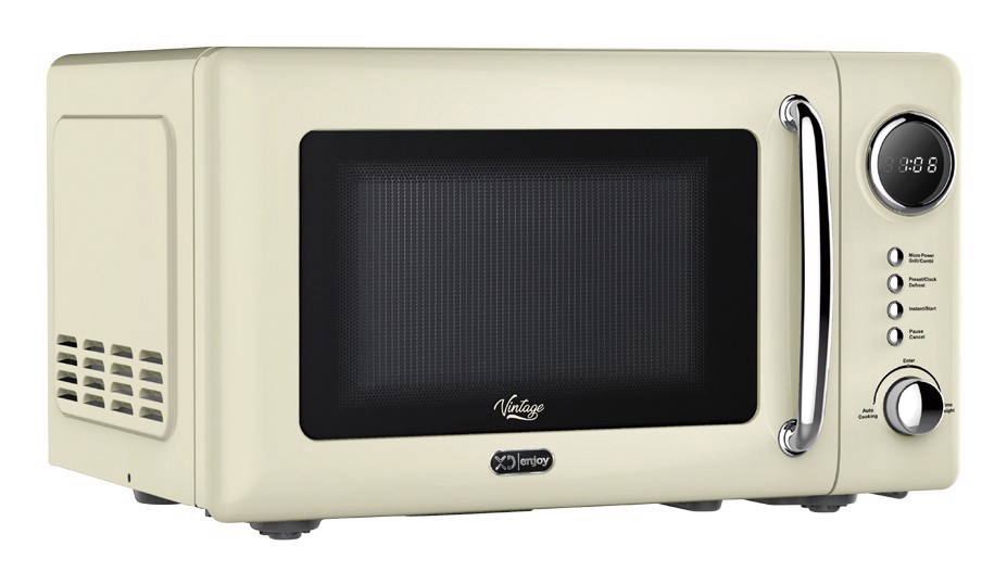 XD Vintage XDDWUX22CR forno a microonde Crema Microonde con grill Superficie piana 20 L 700 W