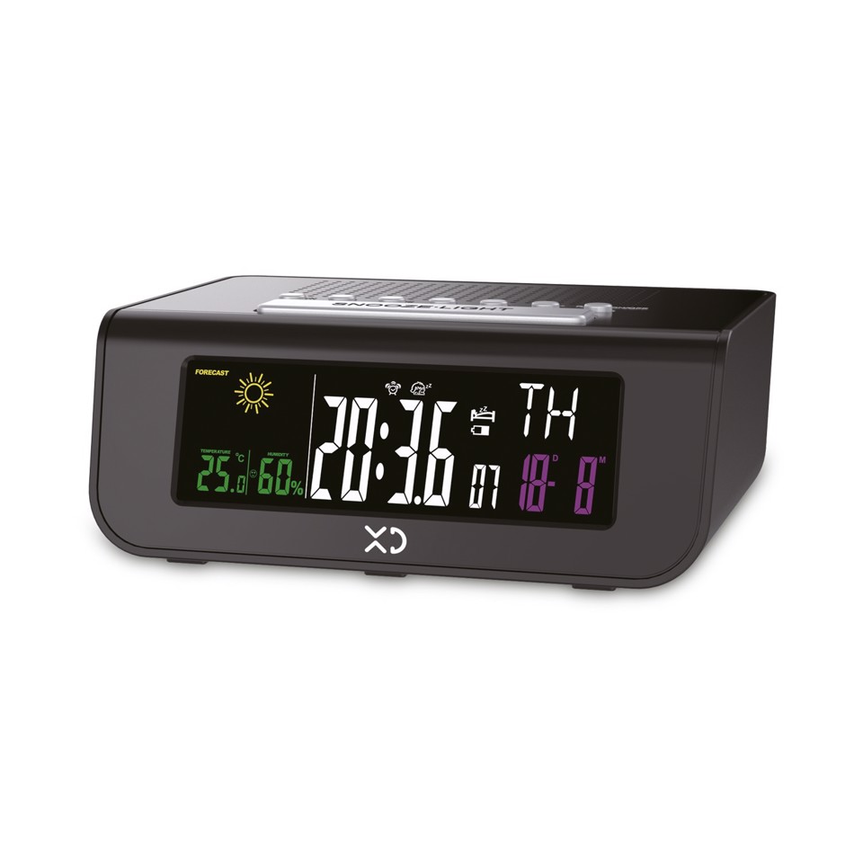 XD Enjoy XDEMA206 radio Orologio Nero