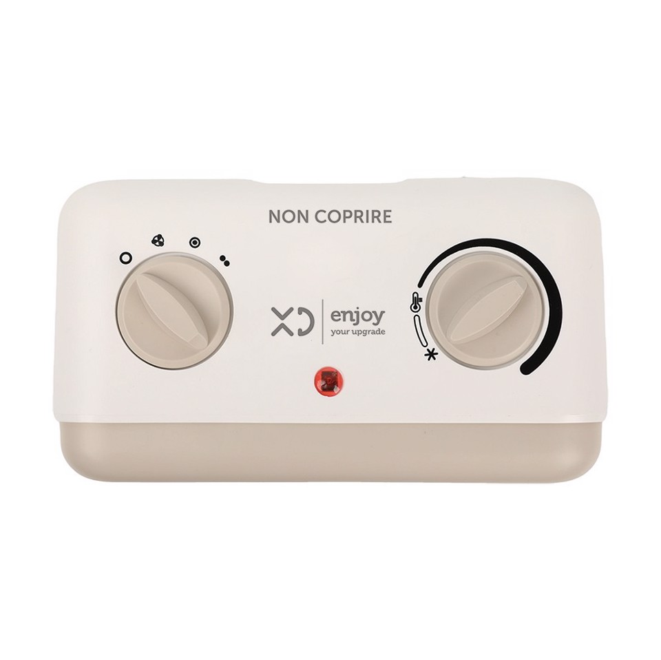 XD Enjoy XDFH28T termoventilatore per interno Grigio, Bianco 2000 W Riscaldatore ambiente elettrico con ventilatore