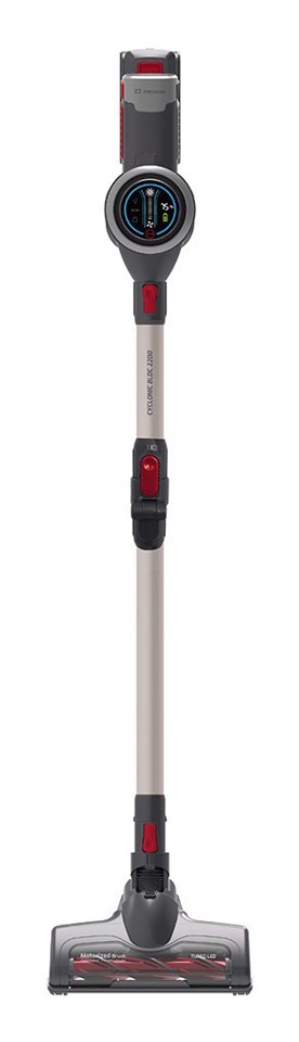 XD Premium XDHJX3090 scopa elettrica Batteria Secco HEPA Senza sacchetto 0,6 L Nero, Grigio, Rosa 2,2 Ah